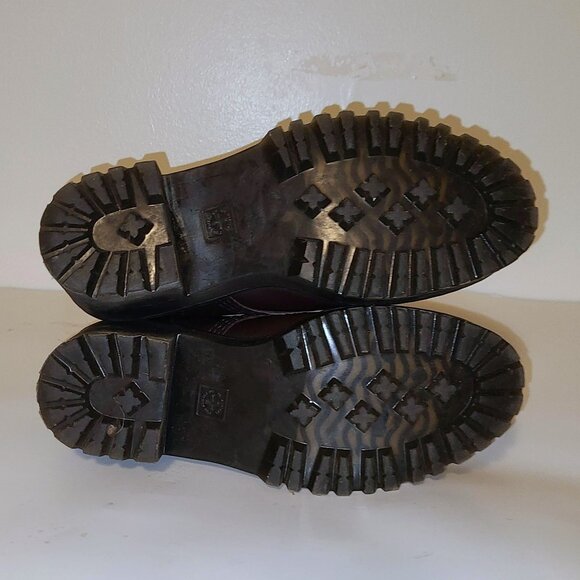 DR. MARTENS DM Docs Shriver Hi Vintage Leather Heeled Boots, Size 7 - Picture 8 of 9